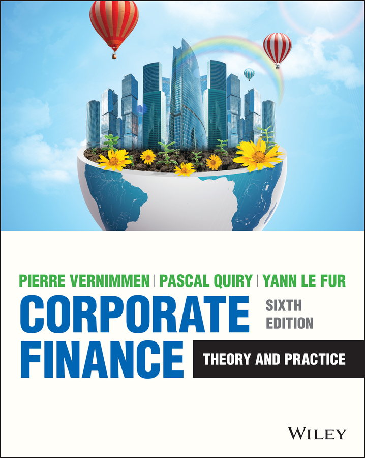 Cover: Corporate Finance, Sixth Edition by Pierre Vernimmen, Pascal Quiry, Yann Le Fur