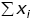 sigma-summation x Subscript i