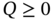 upper Q greater-than-or-equal-to 0