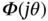 upper Phi left-parenthesis j theta right-parenthesis