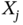 upper X Subscript j