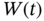 upper W left-parenthesis t right-parenthesis