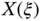 upper X left-parenthesis xi right-parenthesis