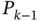 upper P Subscript k minus 1