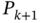 upper P Subscript k plus 1