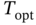 upper T Subscript opt