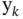 normal y Subscript k