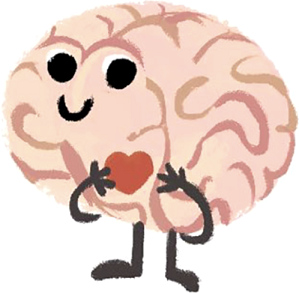 Schematic illustration of feeling brain.