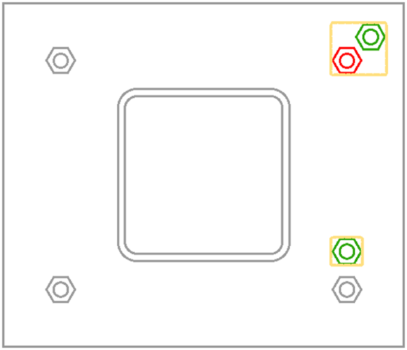 Schematic illustration of finding the difference.