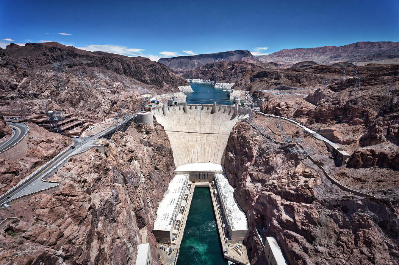 Photo depicts the Hoover Dam.