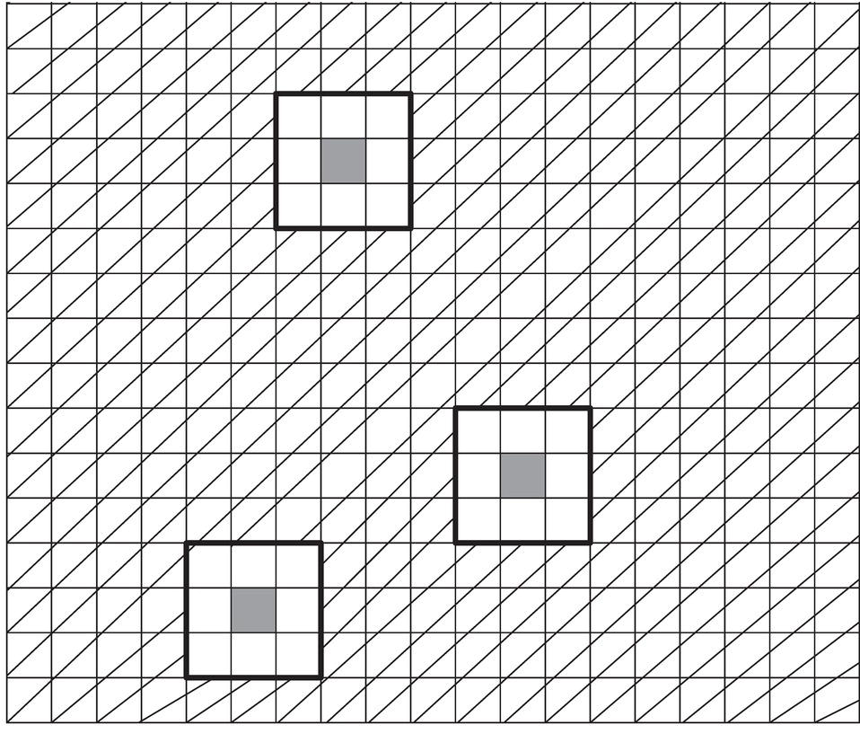 Schematic illustration of the solution depletion in the vicinity of the aggregate being formed.