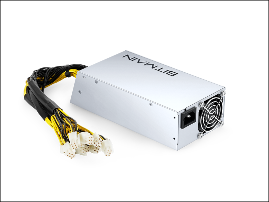 Image of a Bitmain power supply, designed for use with the company’s Antminer ASICs.