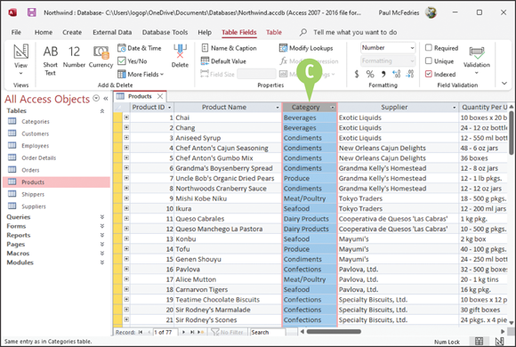 Snapshot of access moves the field to a new region.