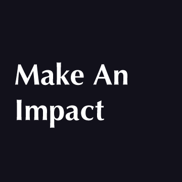 Snapshot of Make an Impact.