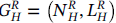 upper G Subscript upper H Superscript upper R Baseline equals left-parenthesis upper N Subscript upper H Superscript upper R Baseline comma upper L Subscript upper H Superscript upper R Baseline right-parenthesis