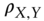 rho Subscript upper X comma upper Y