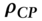 bold-italic rho Subscript bold-italic upper C upper P