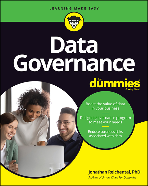 Cover: Data Governance For Dummies by Jonathan Reichental