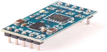 Schematic illustration of tilt sensor.