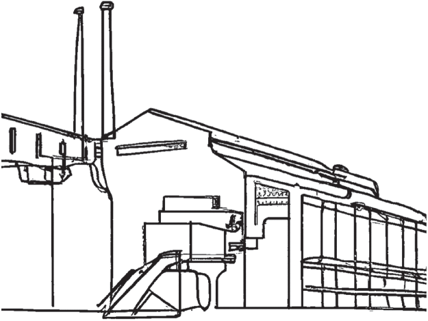 An illustration of a building.