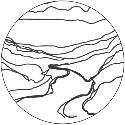 An illustration of the waves.