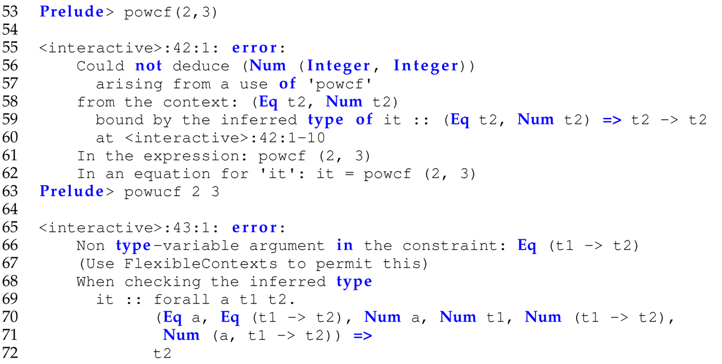 A set of 20 code lines with the curried and uncurried functions evoked.