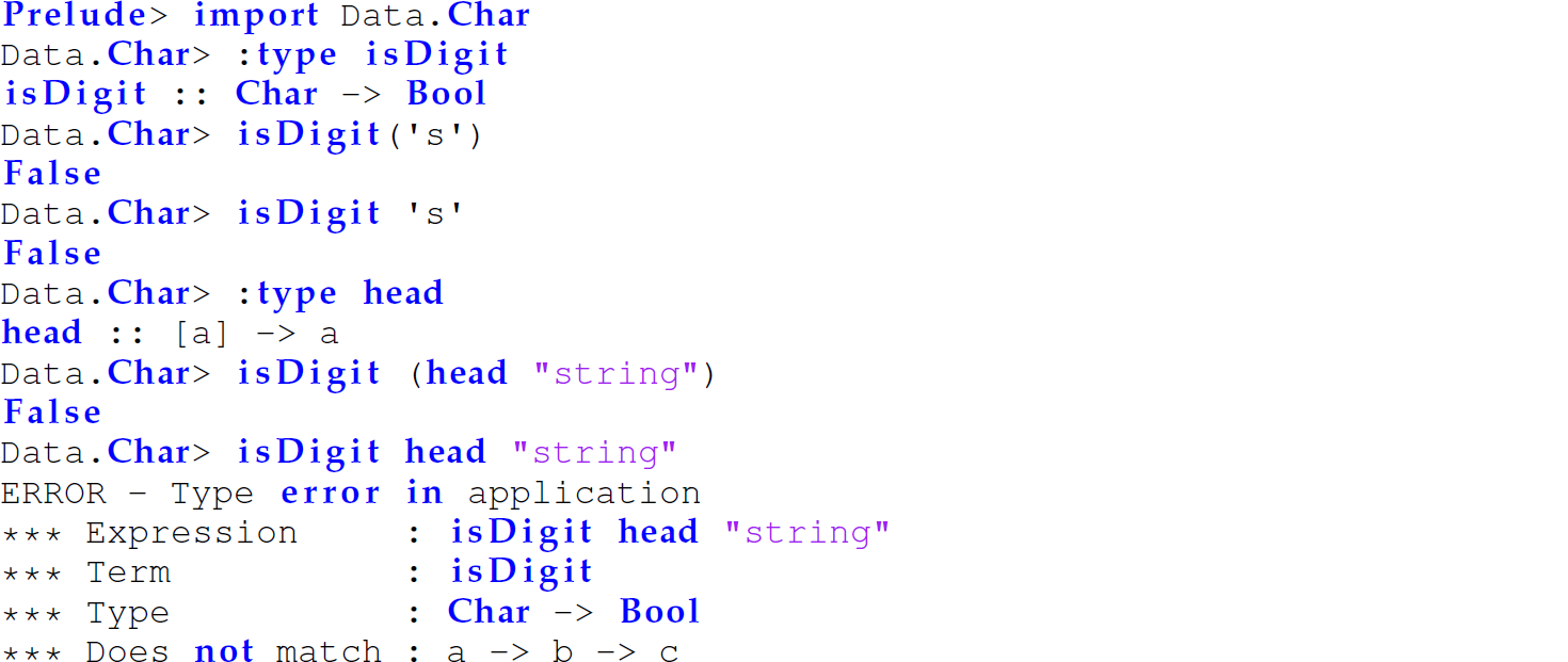 A set of 17 code lines with the expression is Digit.