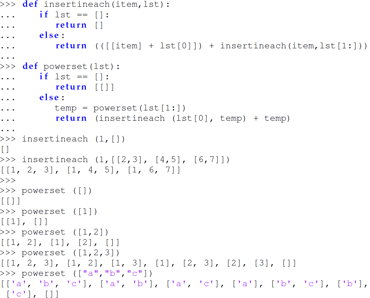 A set of 29 code lines in Python with local binding.