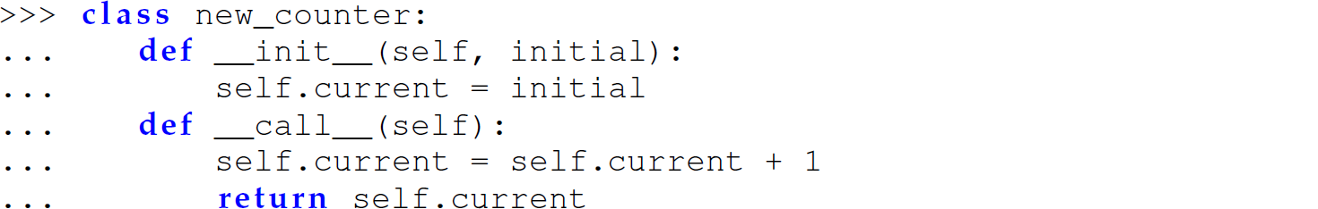 A set of six code lines in Python that permits multiple callable objects to share their signature through inheritance. 