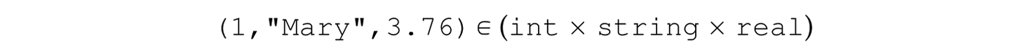 A code line in M L.