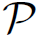 letter p