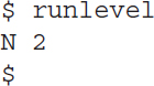 Line 1: dollar run level. Line 2: N 2. Line 3: dollar.