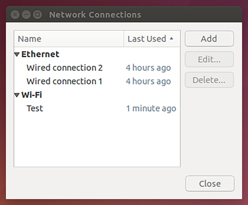 A screenshot shows the Network Connections window.