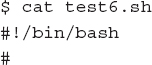 An example of using the at command to schedule a job to run is shown.