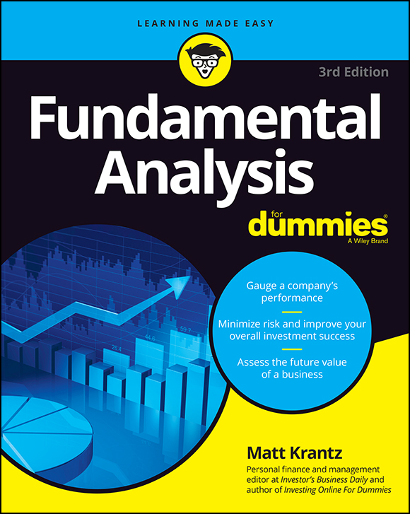 Cover: Fundamental Analysis For Dummies, 3rd Edition by Matt Krantz