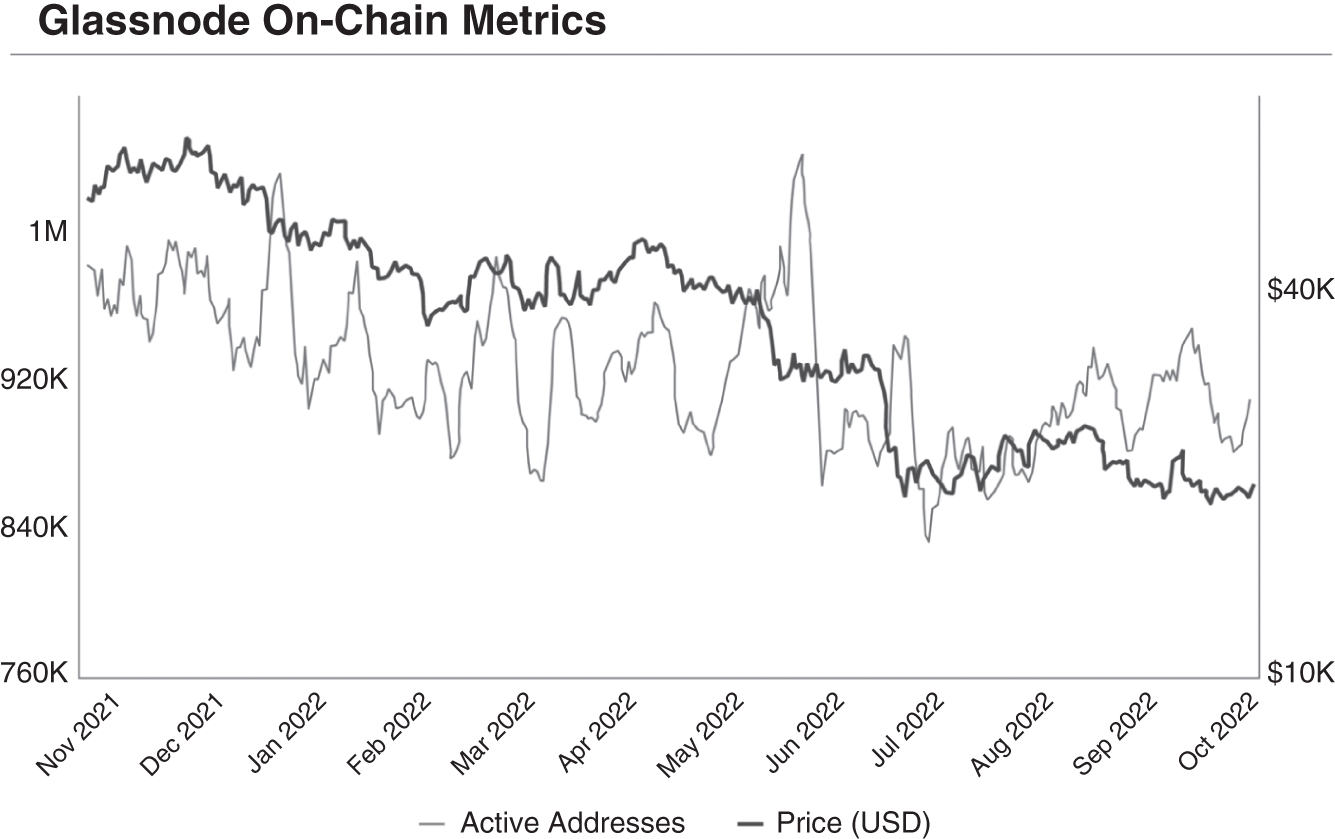 Schematic illustration of Glassnode On-Chain Metrics Home Page.