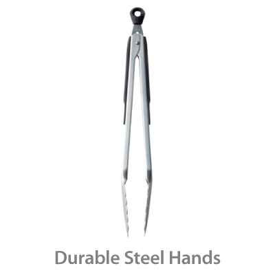 Stainless-Steel Locking Tongs