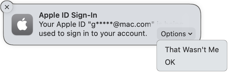 Figure 2: You don’t have to reply to this, but if isn’t you, “That Wasn’t Me” is a good choice.