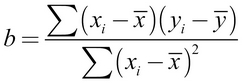 Ordinary least squares estimation