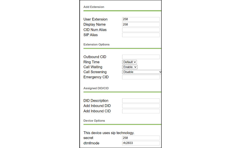 Figure 16.23 – Successfully logged in to SIP web console
