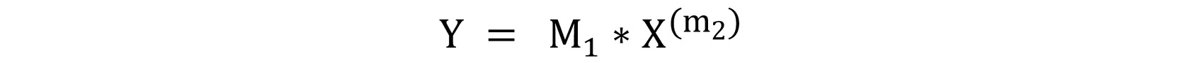 Figure 5.42: Power trend line formula
