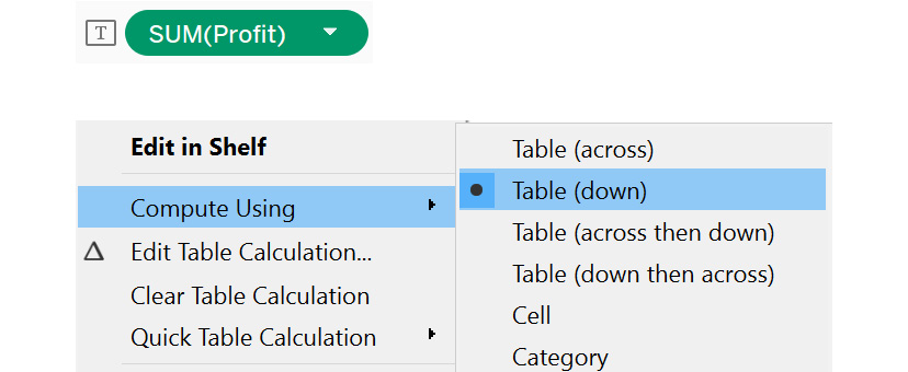 Figure 8.31: Accessing compute using | table (down)
