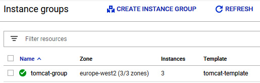 Figure 10.14 – Instance groups list
