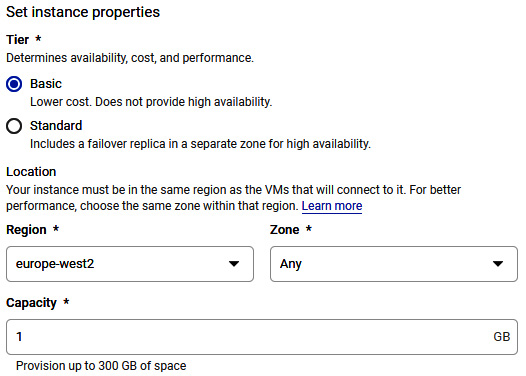 Figure 11.6 – Instance properties
