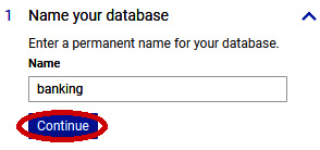 Figure 11.45 – Name the Spanner database
