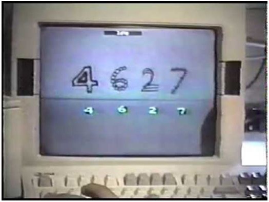 Figure 1.1 – MIT demo of handwritten digit recognition by Yann LeCun in 1993
