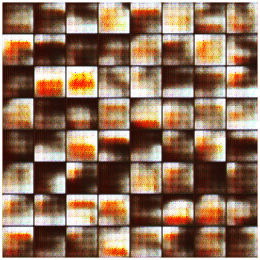 Figure 6.7 – The generated images after 3 epochs
