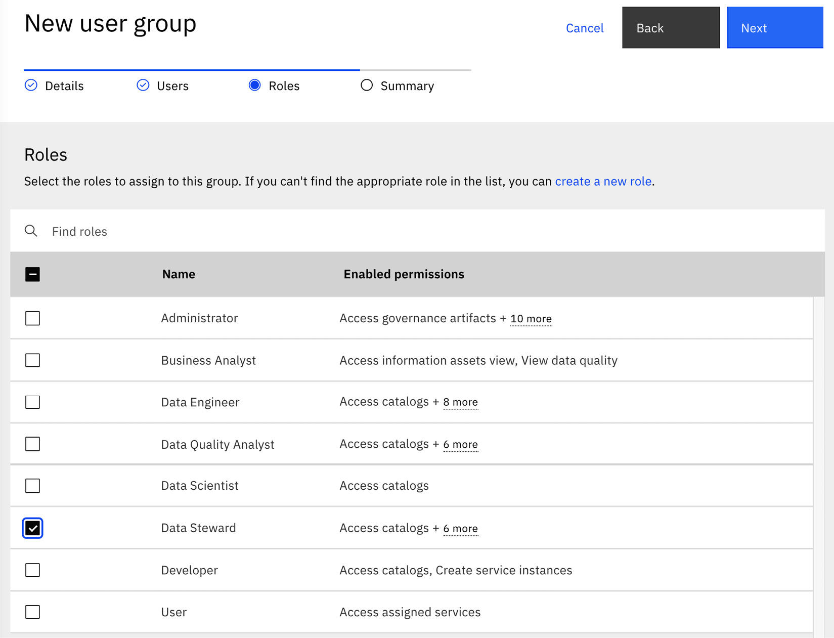 Figure 10.14 – Defining a new user group
