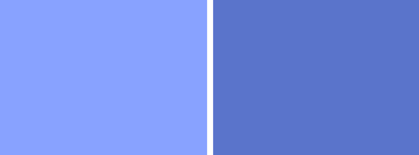 Figure 10.1: Two colours of the same hue
