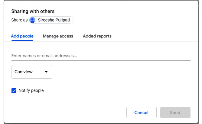 Figure 4.27 – The sharing options for a reusable data source
